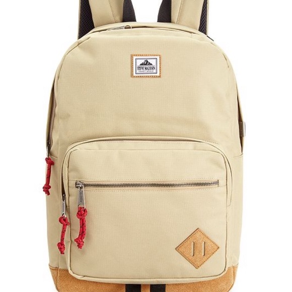 Steve Madden Other - Steve Madden Gently Used Canvas Backpack